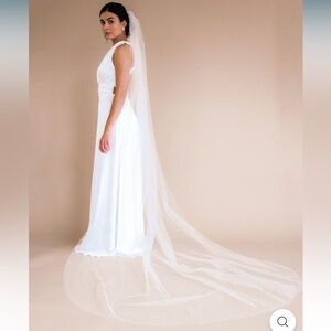 Pearl Cathedral Length Veil